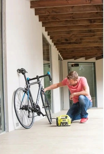 KOMPRESOR AKUMULATOROWY pompka RYOBI 18V R18I-0 Moc (kW) 0 kW