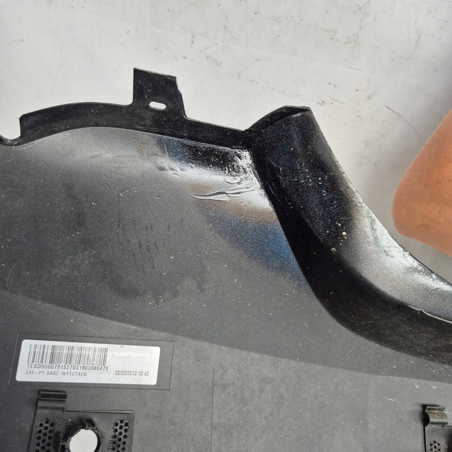 OPEL CORSA E 14-19 bumper rear part rear PDC