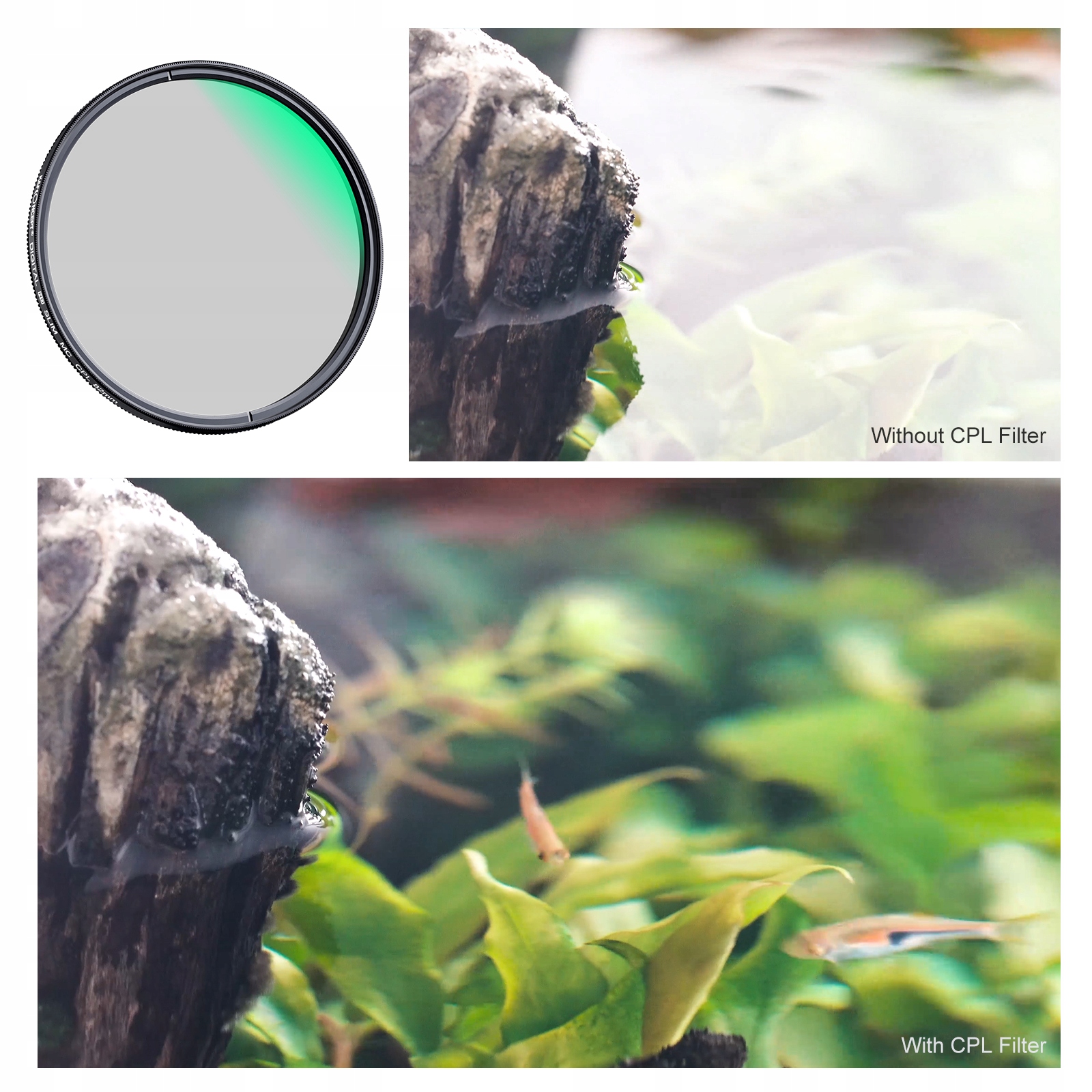 K&F FILTR Polaryzacyjny 82mm CPL HD MC PRO A Model CPL MC PRO A