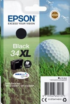 Atrament Epson čierny Singlepack "Golf" Black 34XL DURABrite Ultra Ink 16…