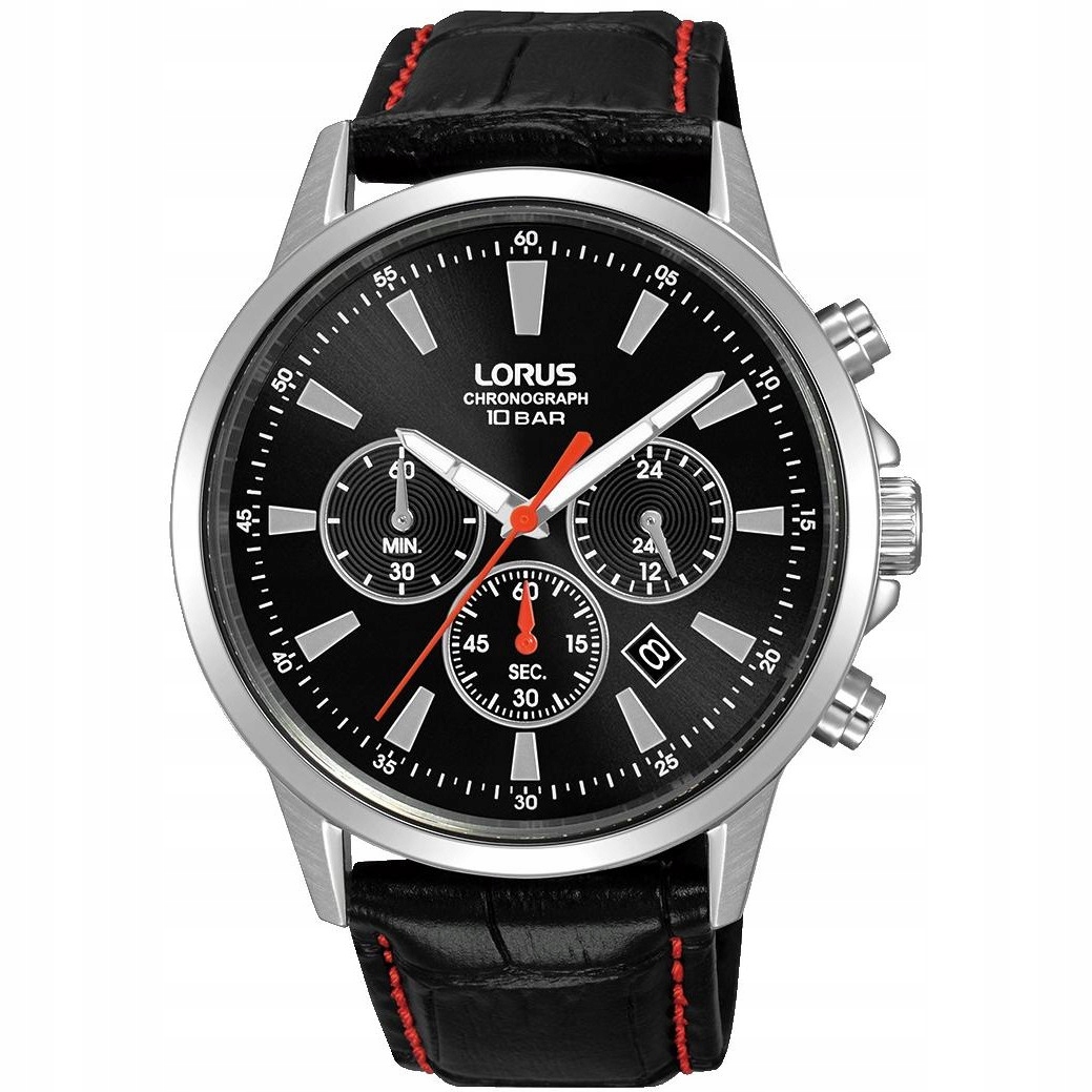 Pánské Hodinky Lorus RT315LX9 s černým řemínkem
