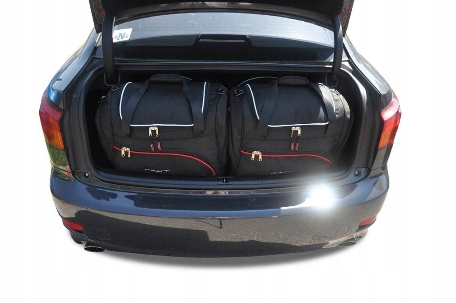J&j Automotive Sada 4ks cestovných tašiek Sport pre Lexus Is 2005-2012