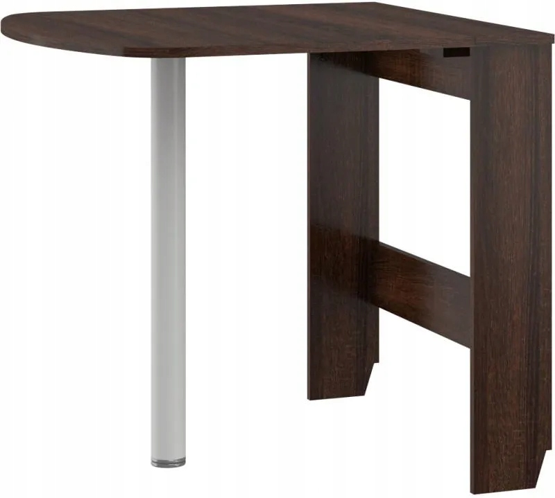 Rozkládací stolek Homi Mini 6 sonoma tmavý 17-81 cm