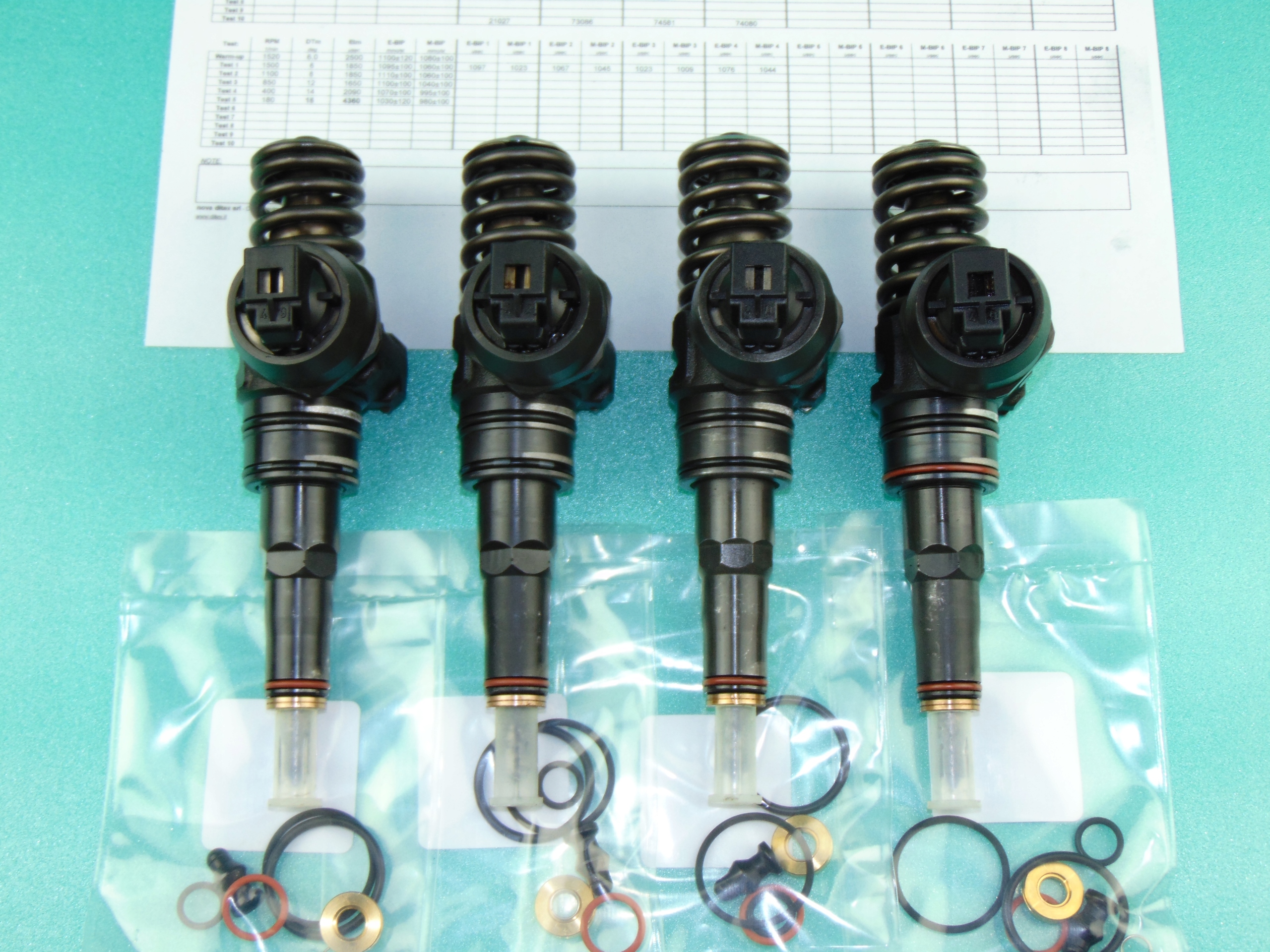 Pompowtryski 1,9TDI ANU 038130073AH Komplet