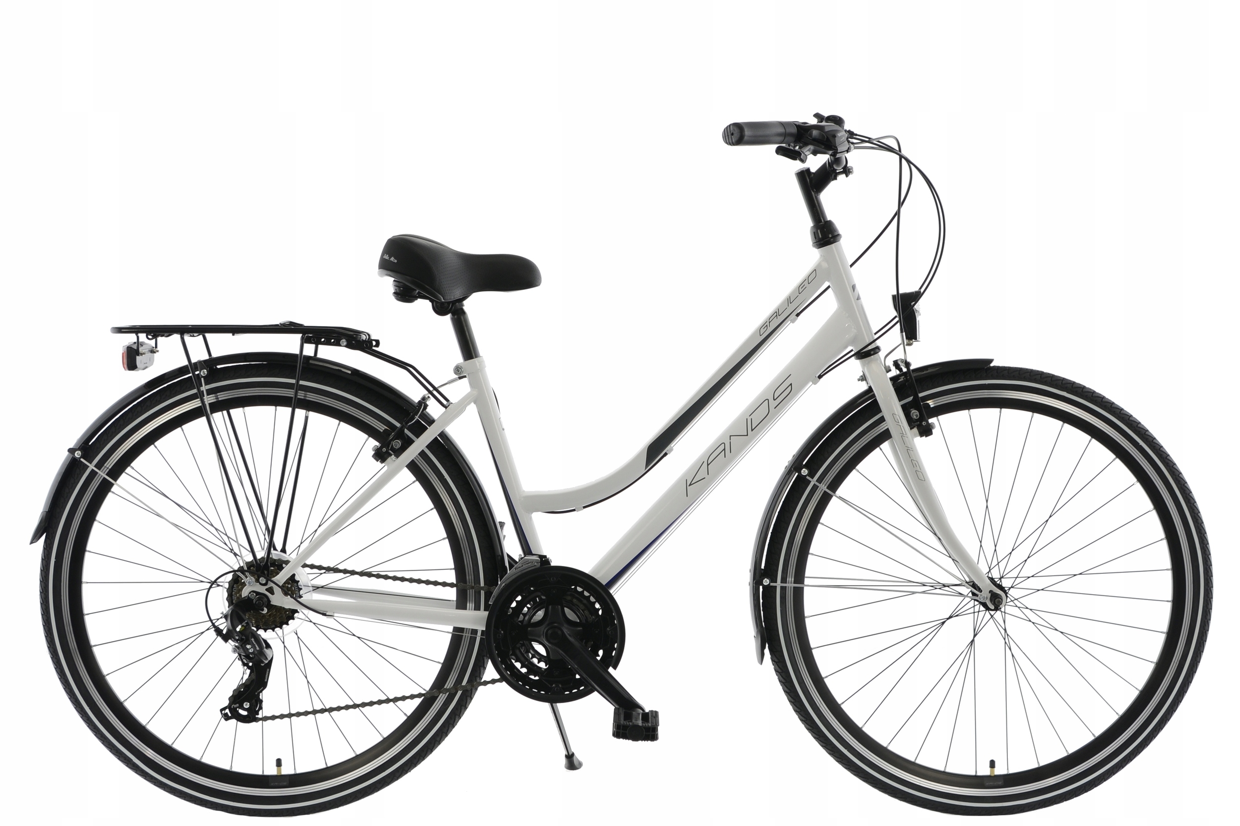 Rower Kands Trekkingowy 28 Galileo D17 bianie r23 28 Galileo D 17