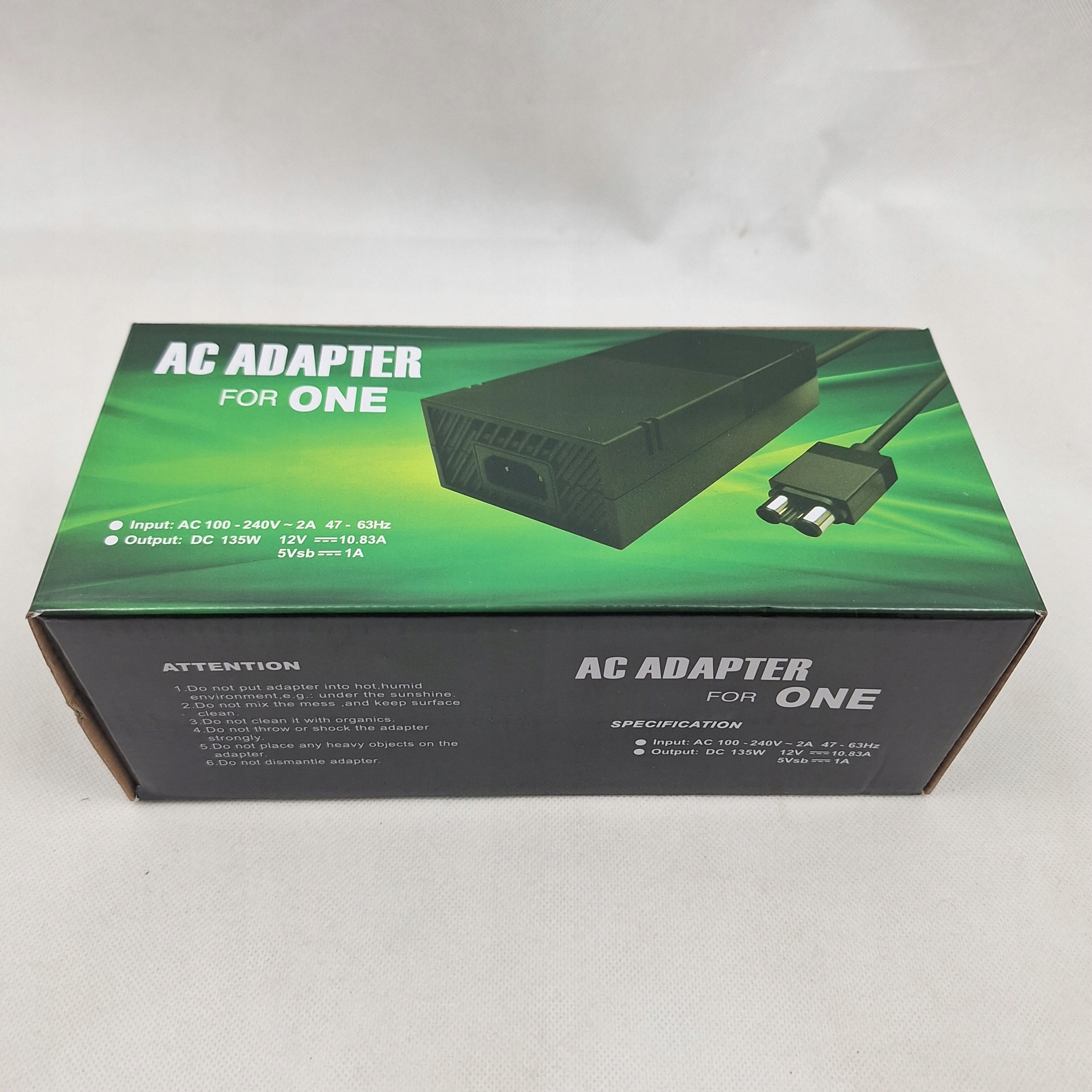 SOLIDNY ZASILACZ SIECIOWY ŁADOWARKA do KONSOLI MICROSOFT XBOX ONE NOWY! Producent bez marki