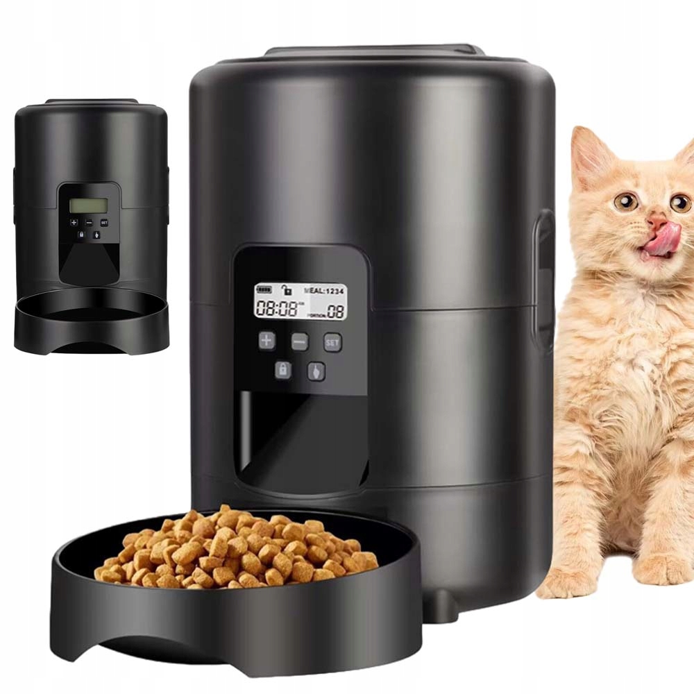 Levně Inteligentní Automatický Dávkovač Krmiva Pro Psa Kočku Krmení Na Čas