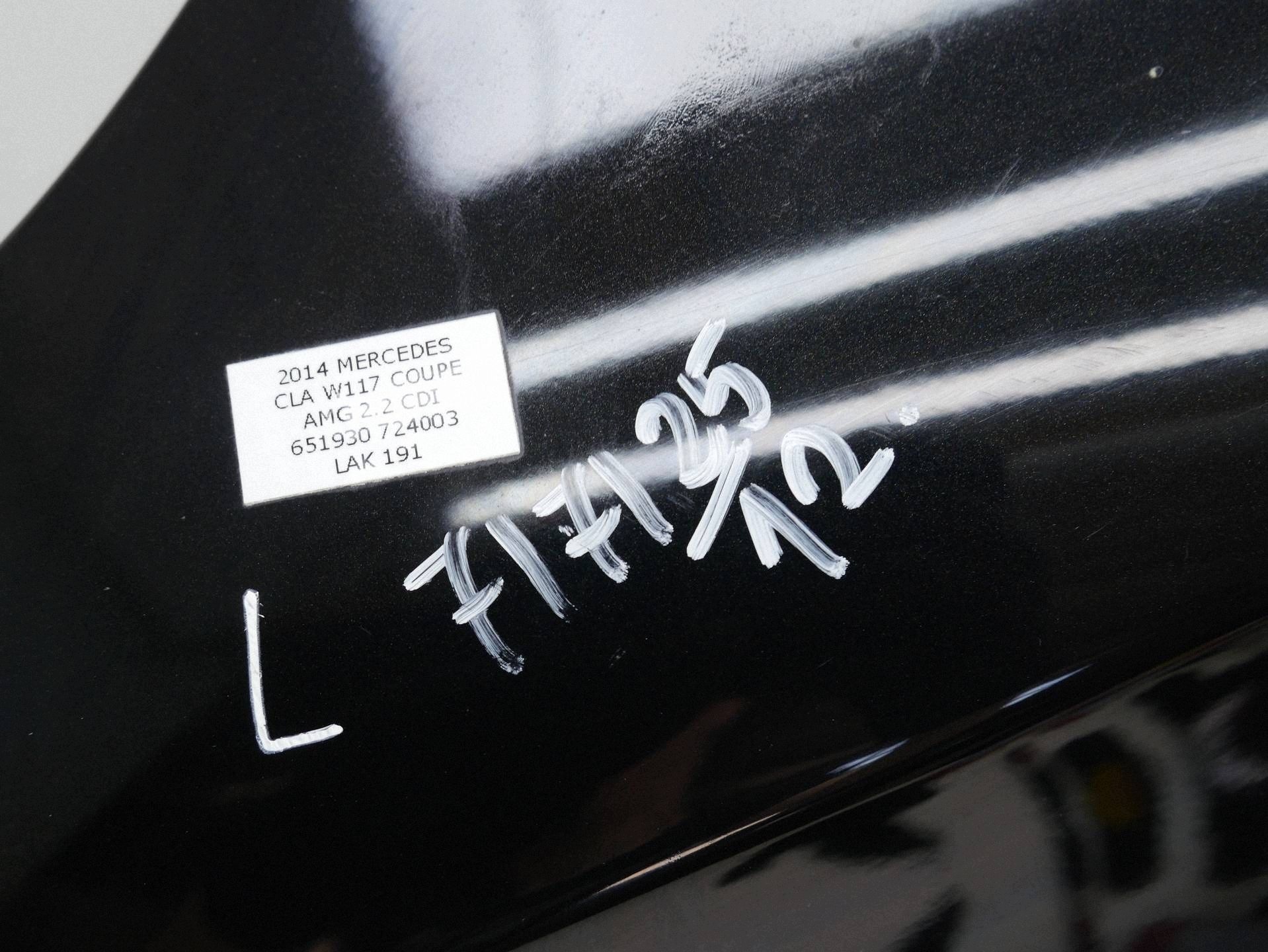 fender left front front MERCEDES CLA W117 191
