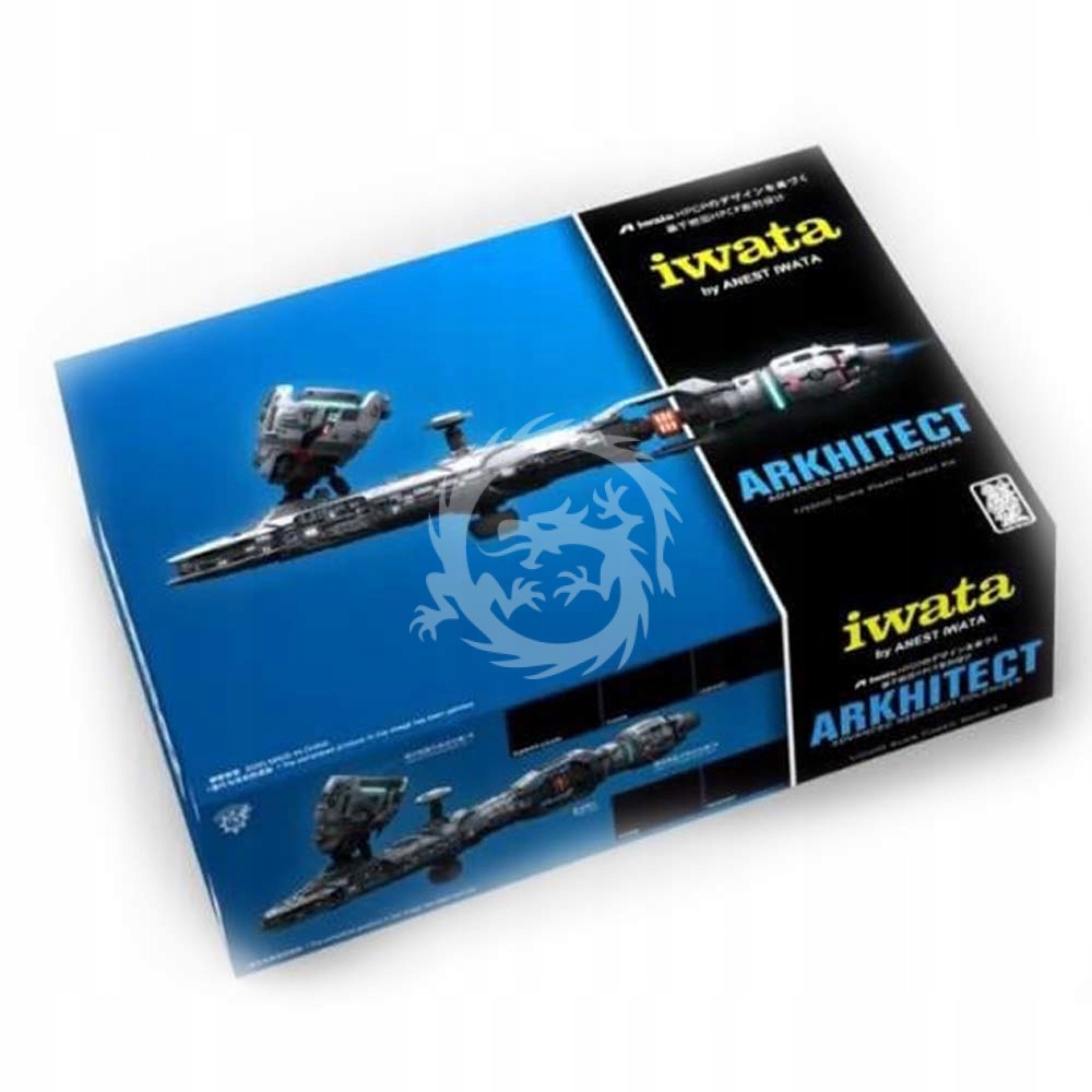 Model + LED - Iwata by Anest ARKHITECT Model Dream Gear skala 1/3000