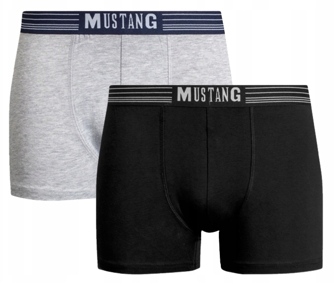 MUSTANG BOKSERKI MĘSKIE BAWEŁNA MAJTKI 2PAK XL Kod producenta 4046-1051 350