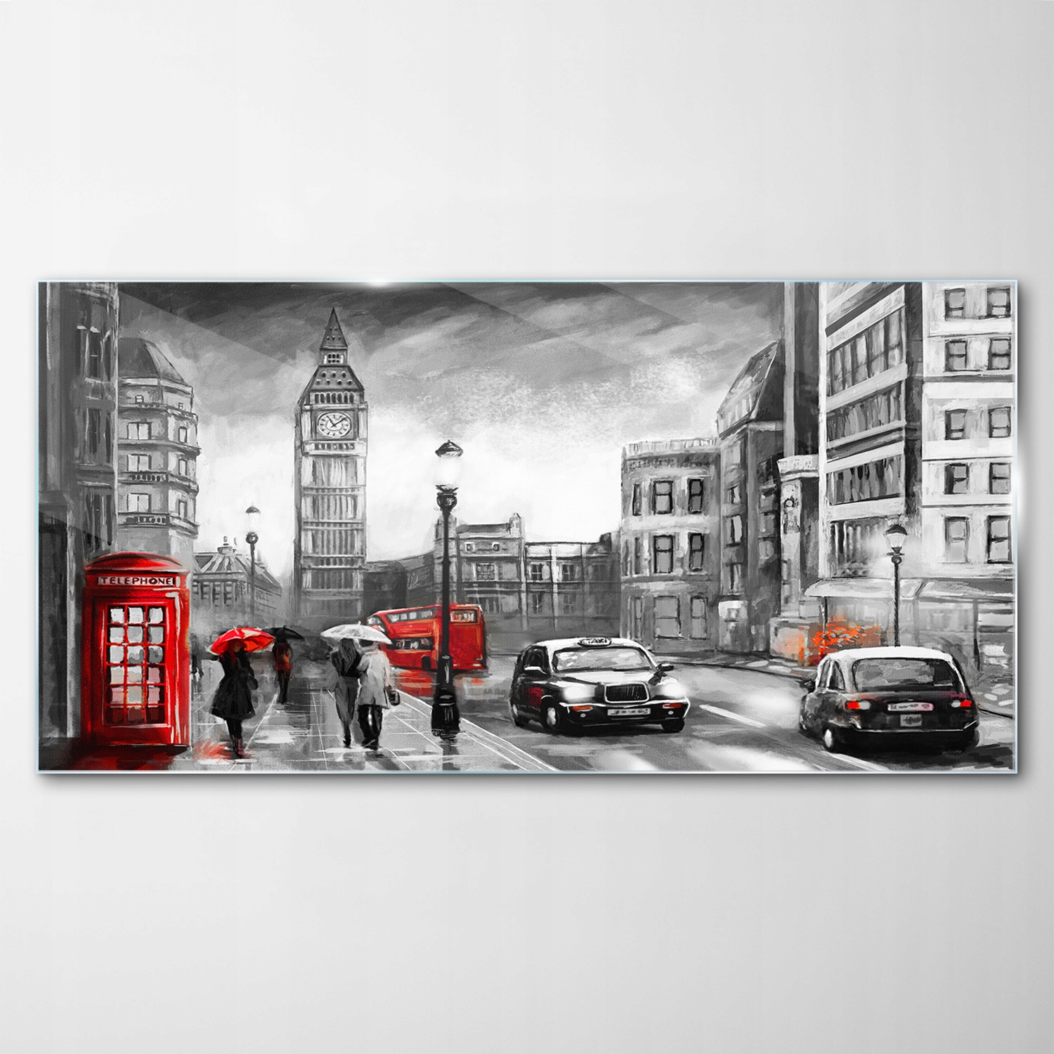 

Obraz Szklany Deco Krajobraz Londyn Big Ben 100x50