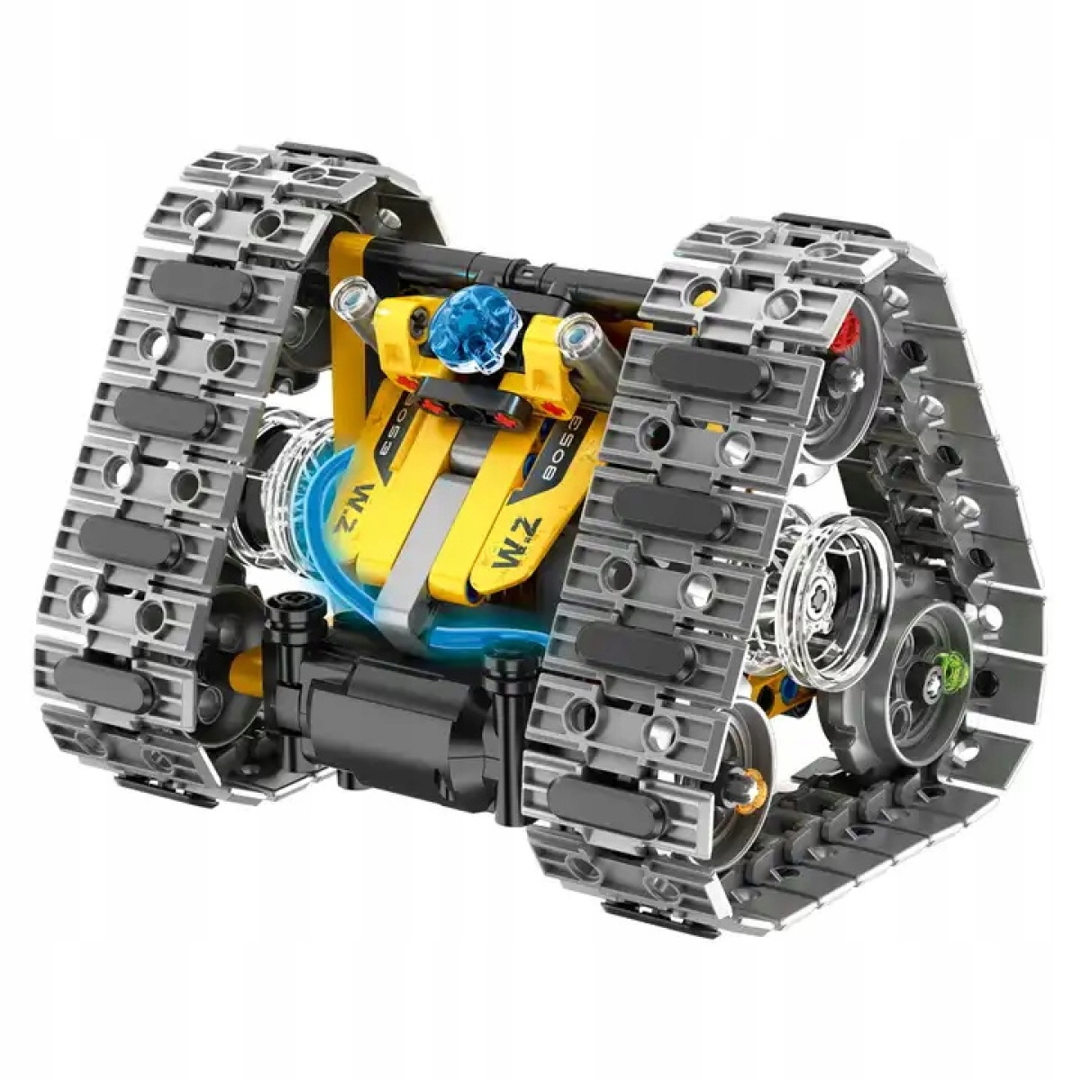 Programowalna aplikacja do dużego robota budowlanego i pilot 4IN1 2,4 GHz Minimalny wiek dziecka 6