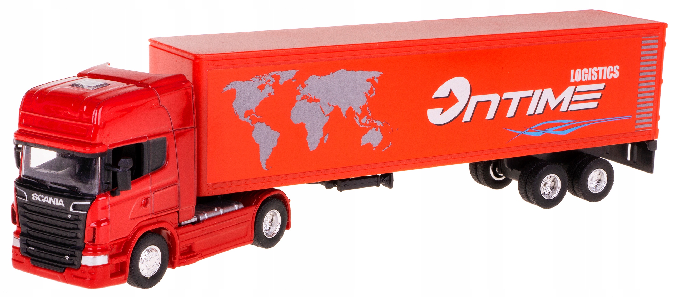 

Scania V8 R730 Tir Truck 1:64 Model Metal Welly Cz