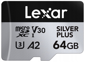 Lexar Professional Silver Plus 64GB základní Uhs-i karta pro kamery Insta360