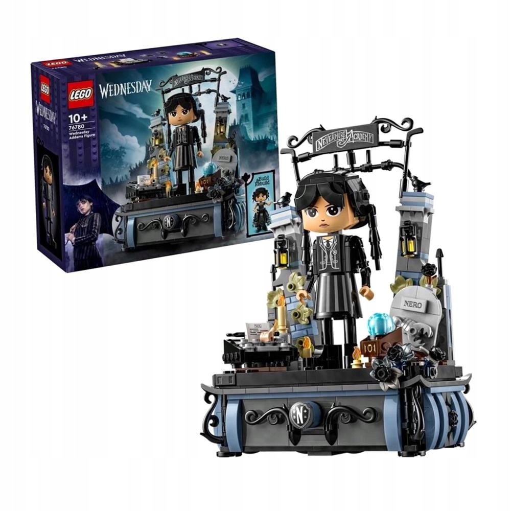 Lego (r) Wednesday 76780 Figurka Wednesday Addamsová