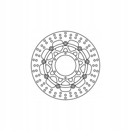 Brzdový kotúč predný Trw MSW240