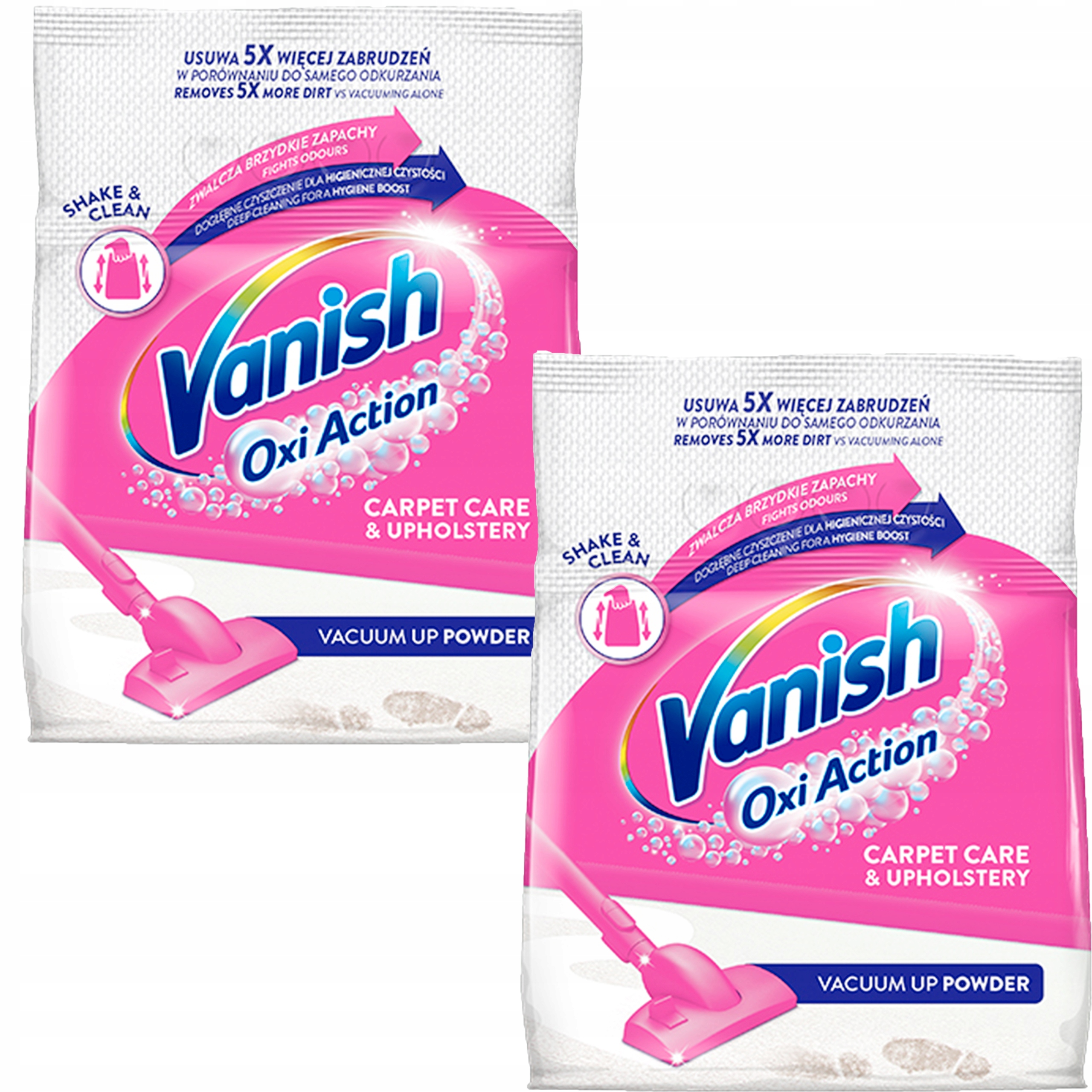 

Vanish Gold Proszek Prania Dywanów na Sucho 2x650g