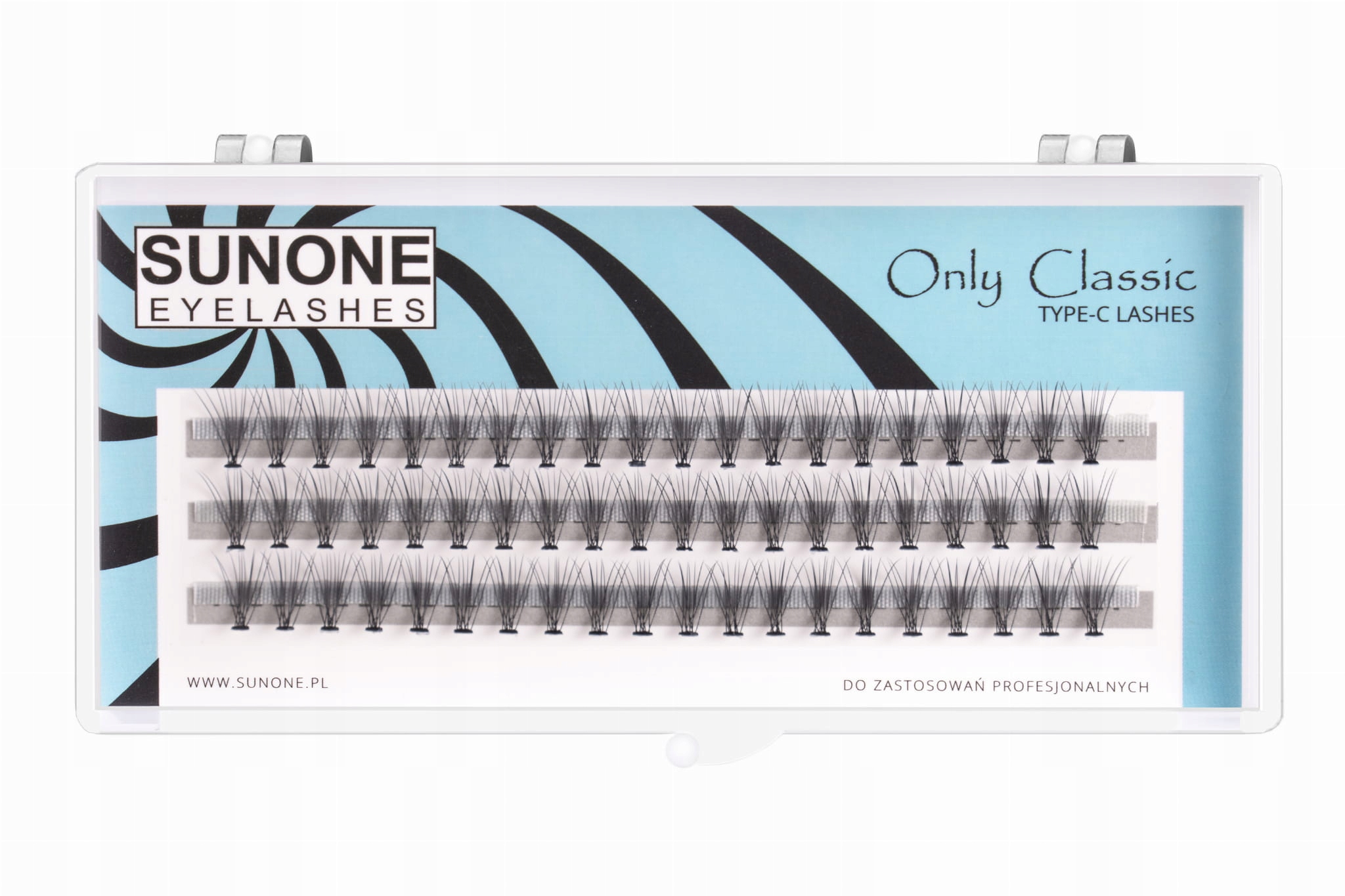 SUNONE SZTUCZNE RZĘSY KĘPKI STANDARD 9MM