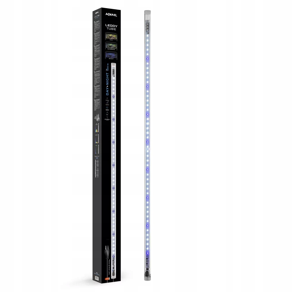 Levně Led Lampa Do Akvária Osvětlení Den Noc Do Víka Velikost 17W Sunny