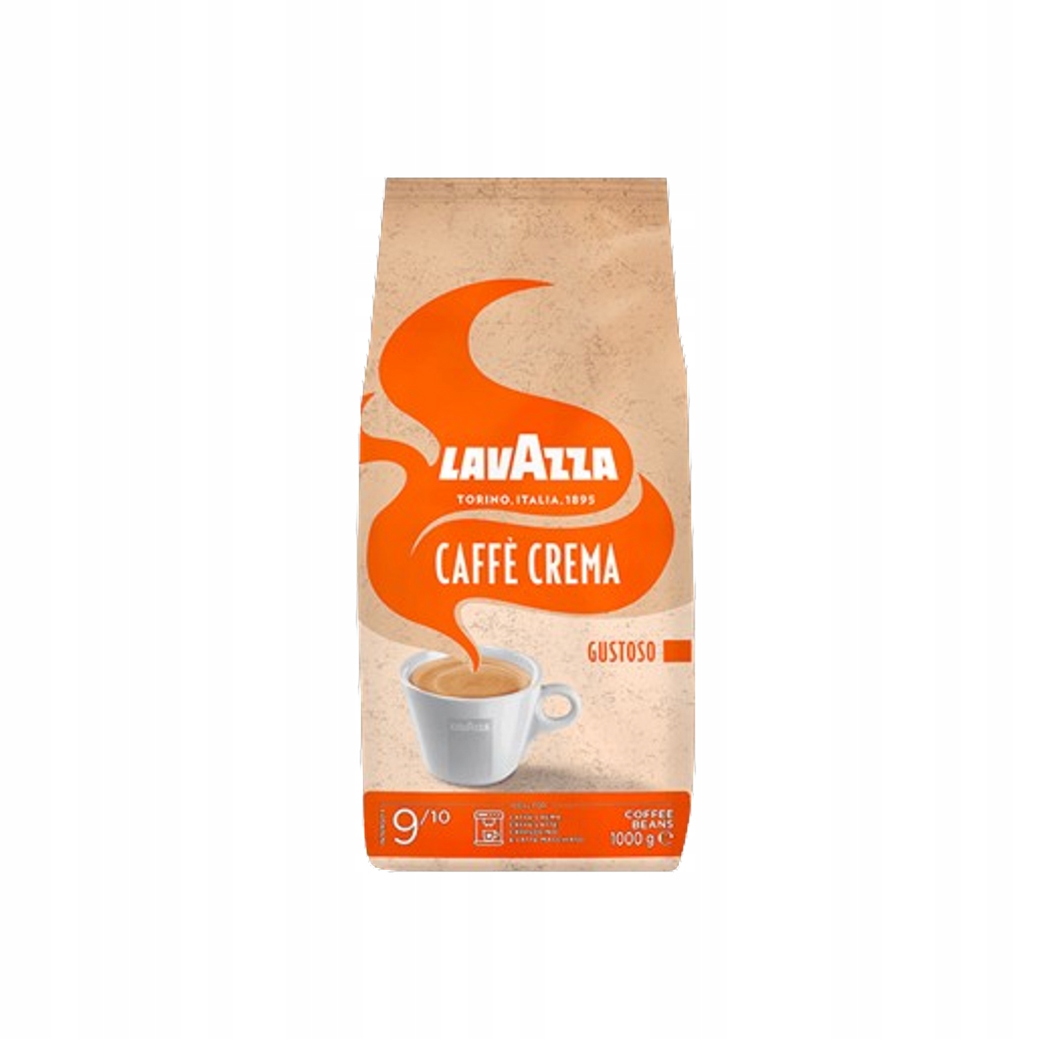 Levně Gustoso Káva Lavazza Caffè Crema Gustoso 1000 g