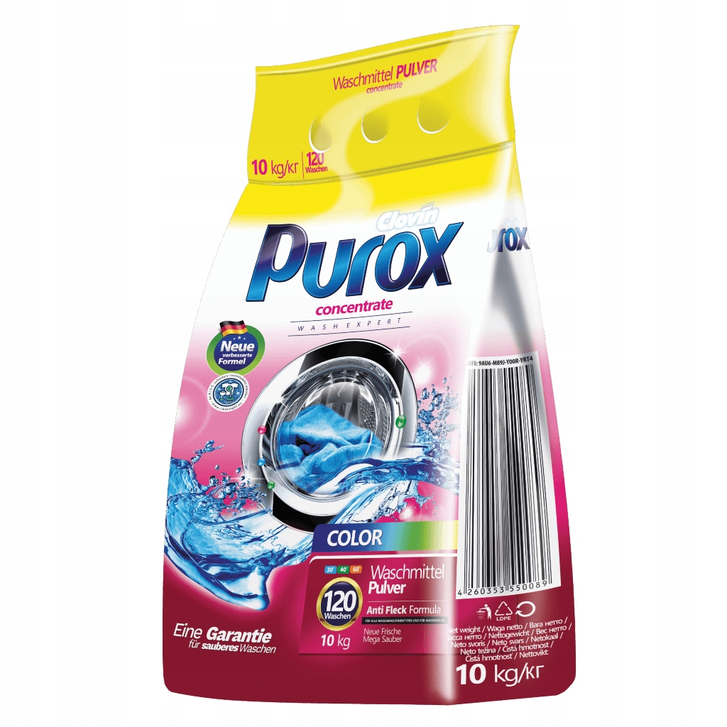 

P Purox Color 10 Kg Proszek Do Prania