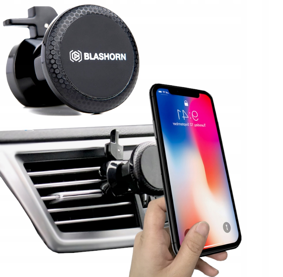 

Uchwyt samochodowy magnetyczny do kratki do Iphone