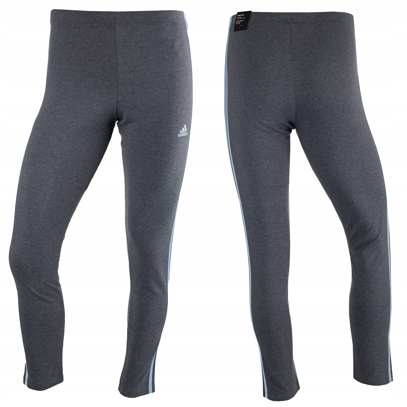 Adidas dámské legíny klasické dlouhé velikost XL šedá