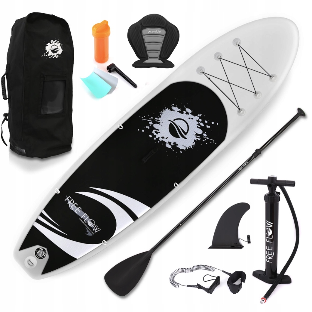 Sup Prkno 320 CM Paddle Board Velká Sada Příslušenství Serenelife