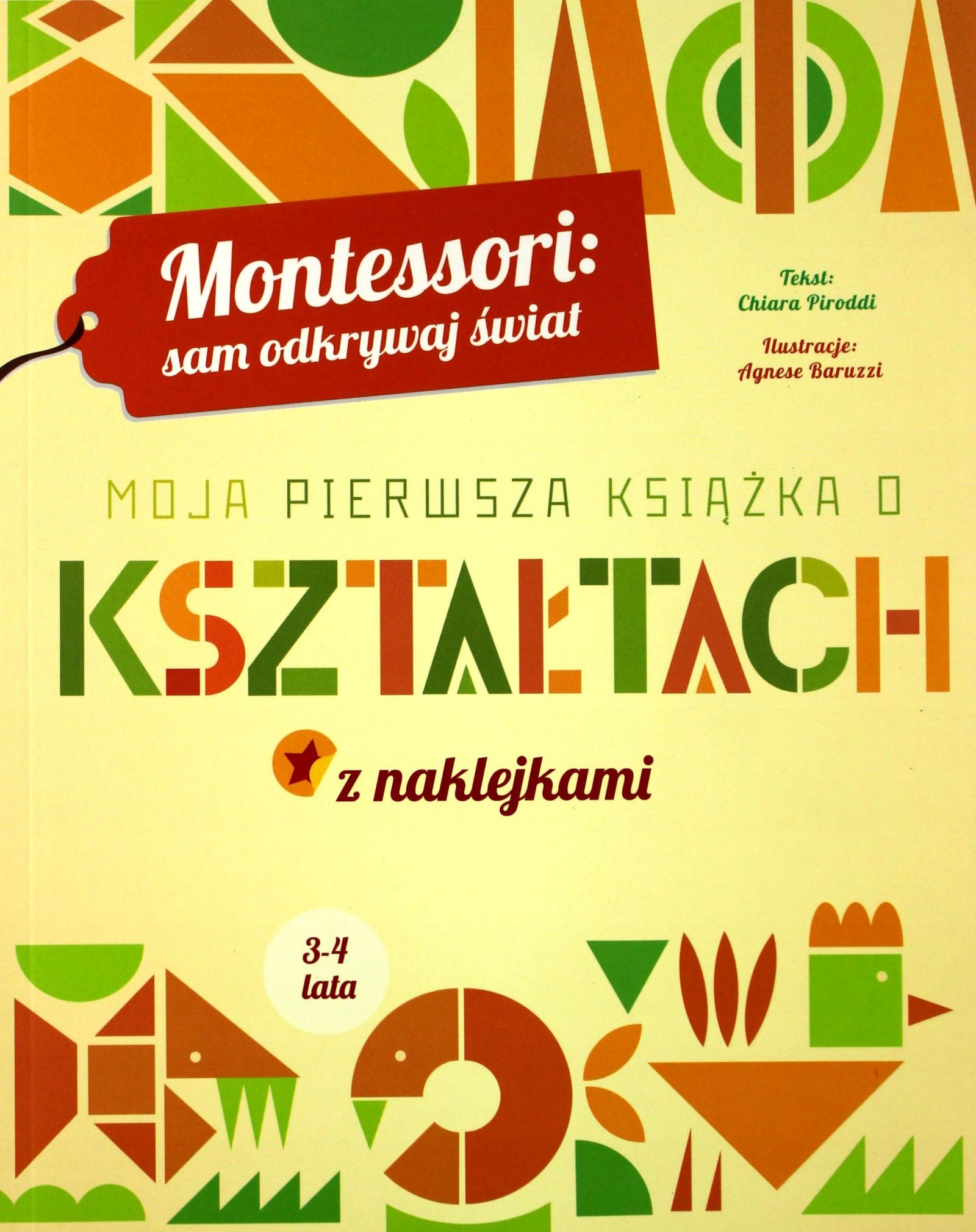 Montessori: Moja pierwsza książka o kształtach