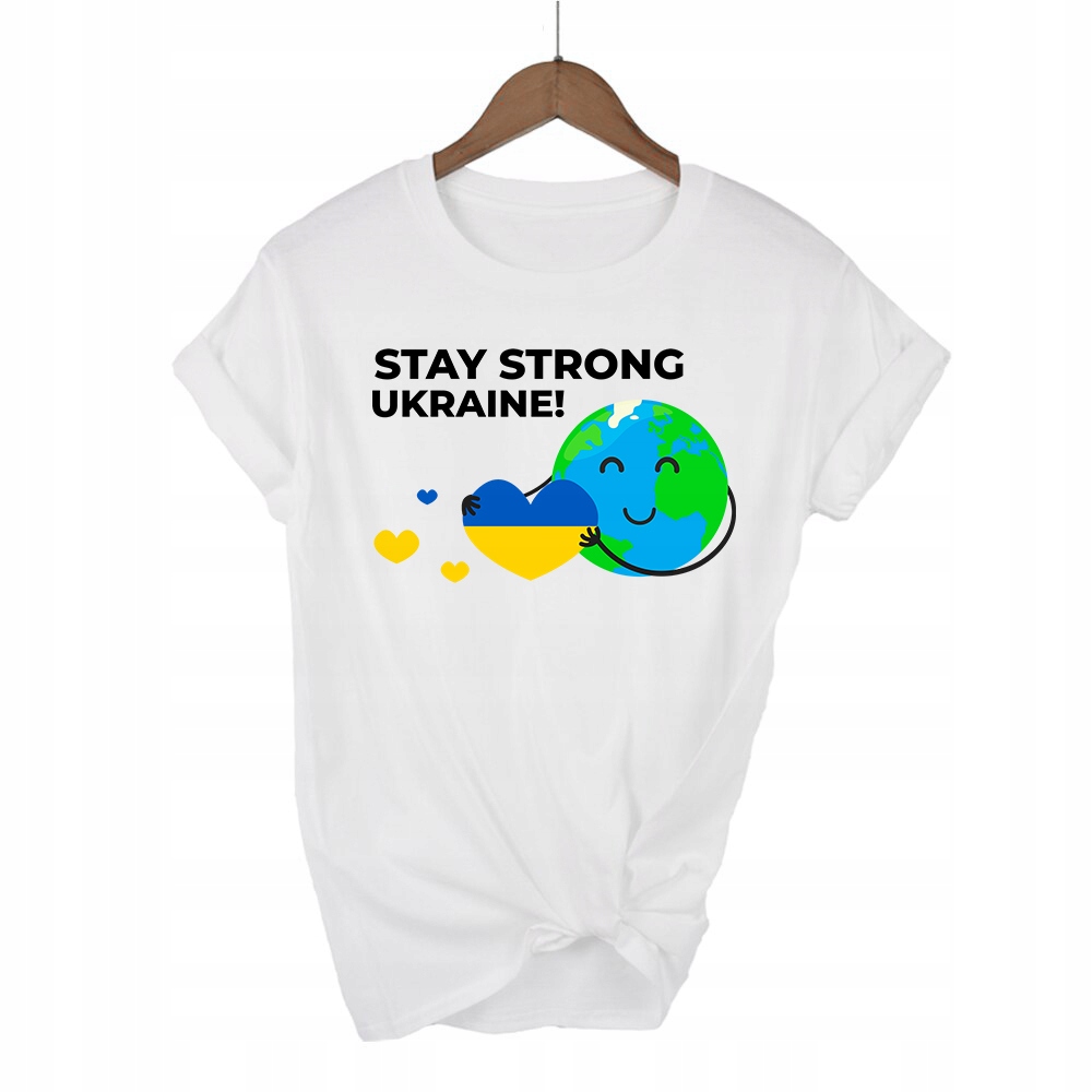

Koszulka Damska Anty Putin Stay Strong Ukraina S