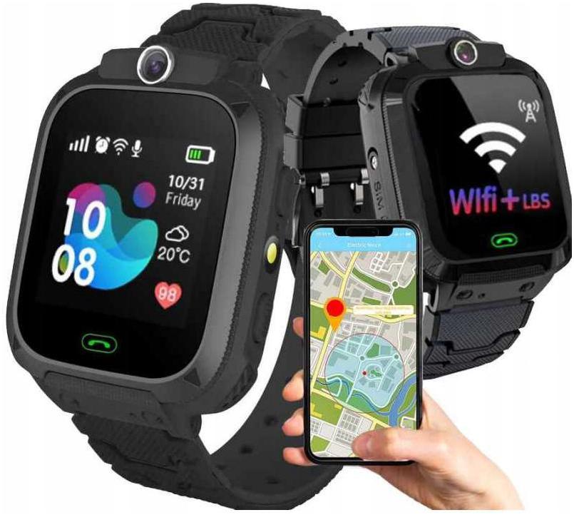 SMARTWATCH SIM PL LOKALIZATOR Zegarek DLA DZIECKA SMART WATCH POLSKIE MENU