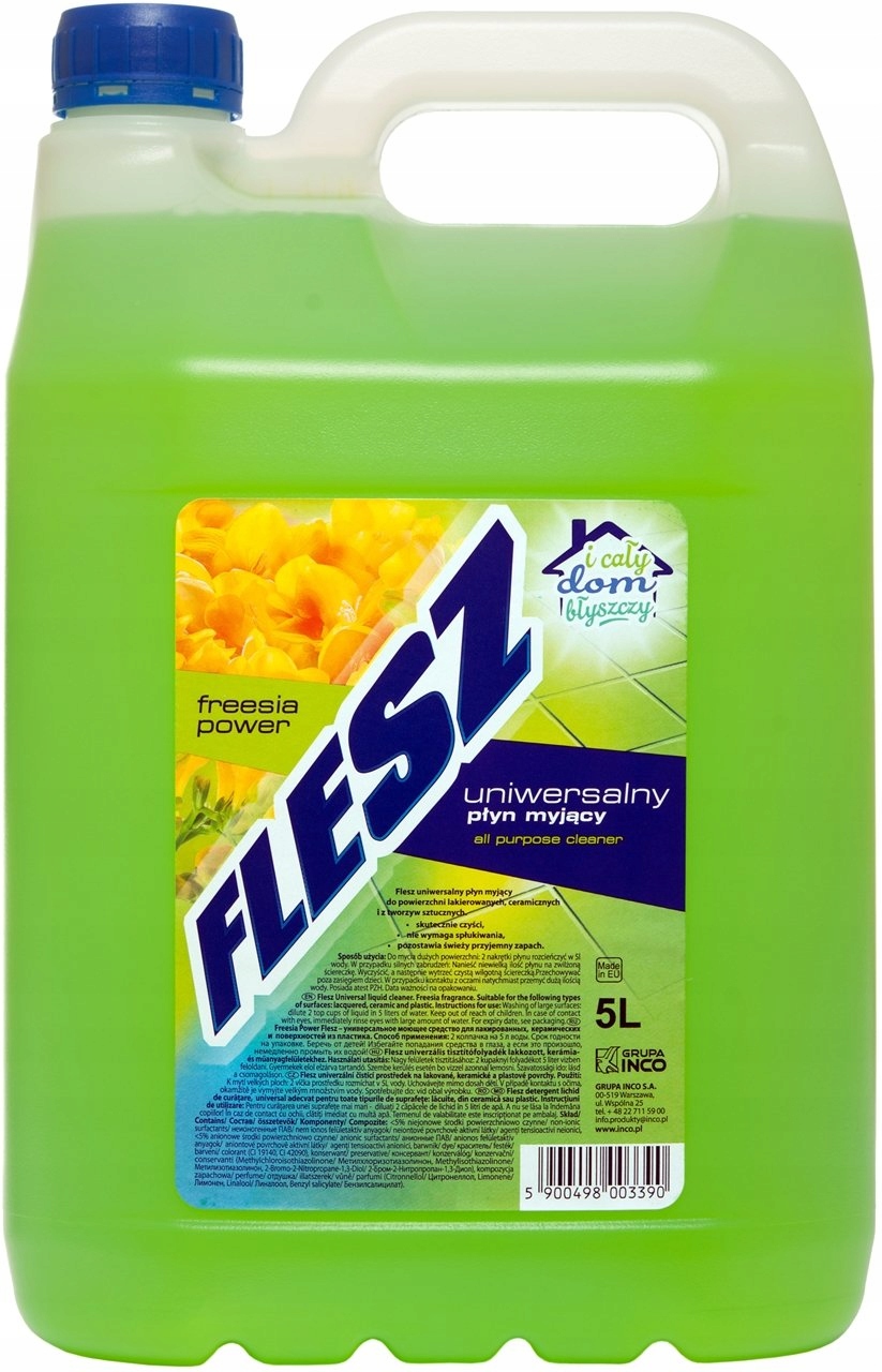

Flesz płyn uniwersalny myjący Freesia Power 5l