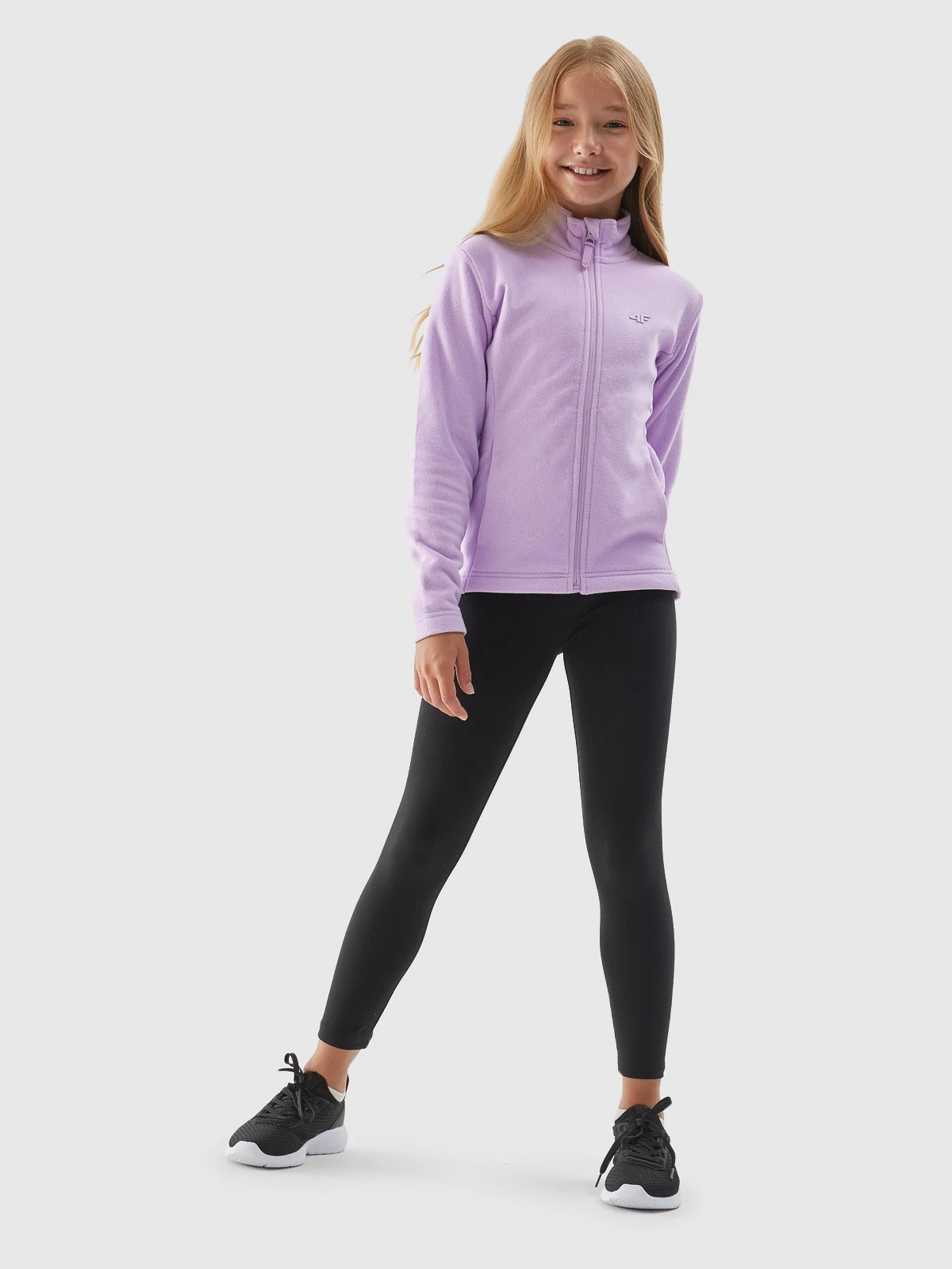 LEGGINSY DZIEWCZĘCE 4F GETRY LEGINSY BAWEŁNA 128