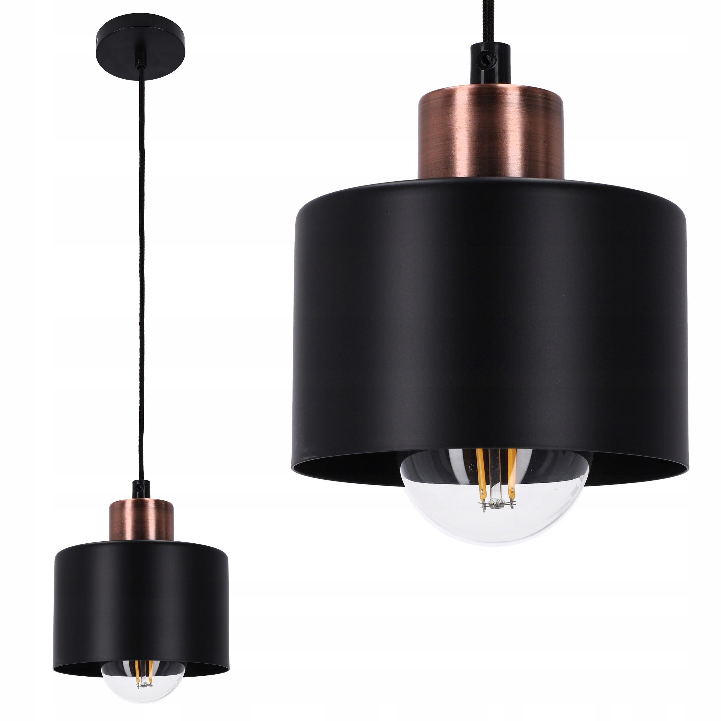 

Lampa sufitowa wisząca Loft Żyrandol Retro