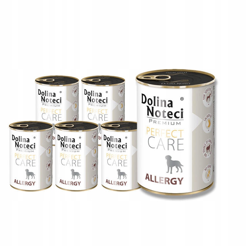 Mokra karma dla psa alergika Dolina Noteci Premium Perfect Care 12 x 400 g