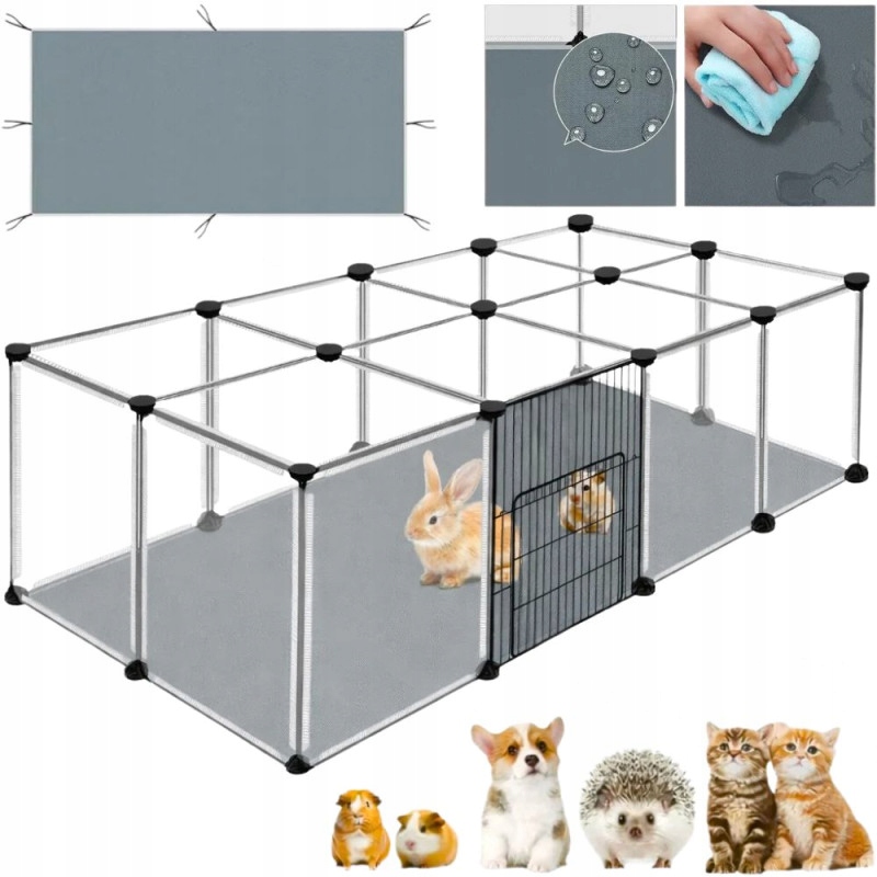 Klatka Kojec Zagroda Dla Małych Zwierząt Królików Nuxie RX10 Wybieg