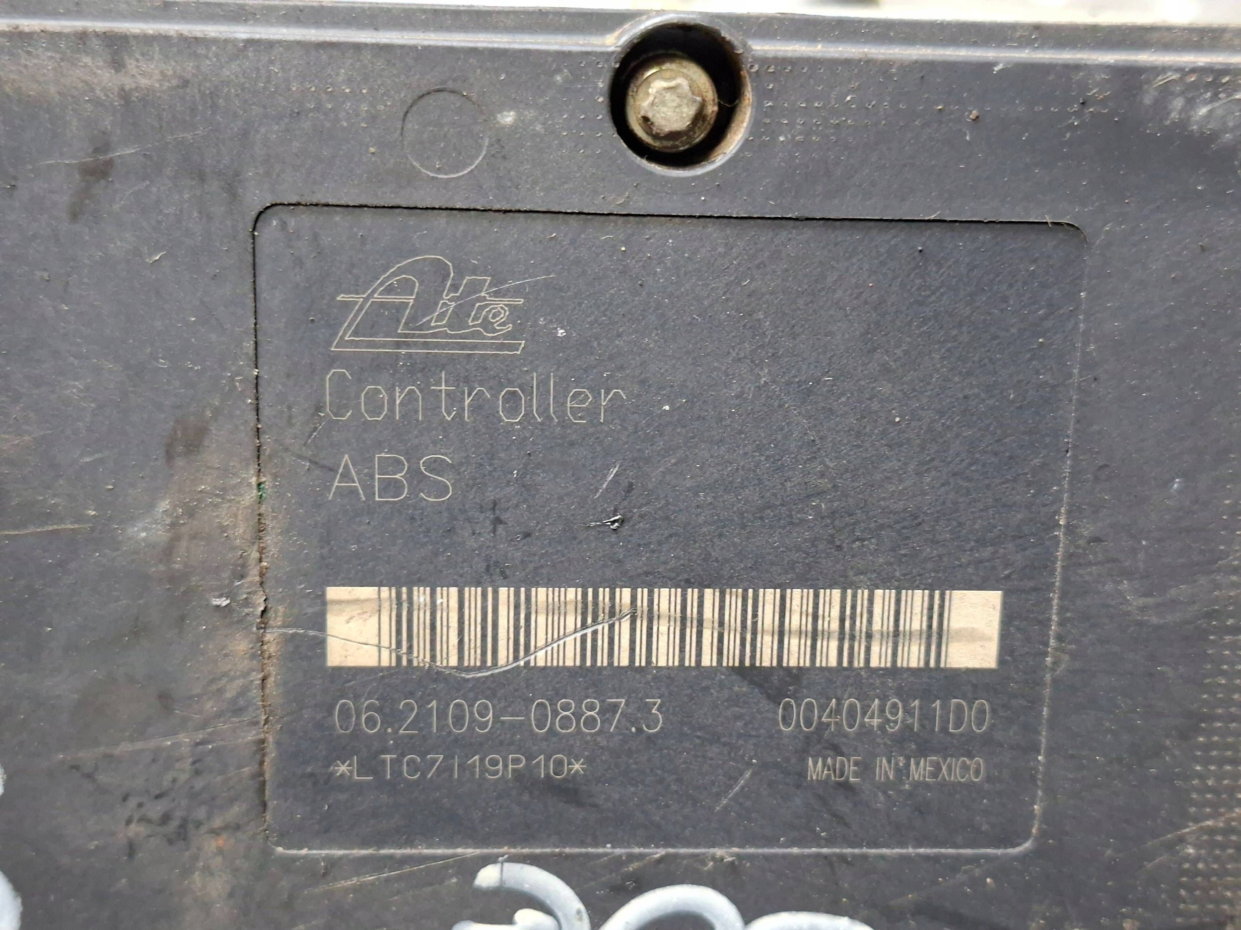 pump control unit ABS NISSAN NAVARA PATHFINDER 05- 06.2109-0887.3 47660EB33A