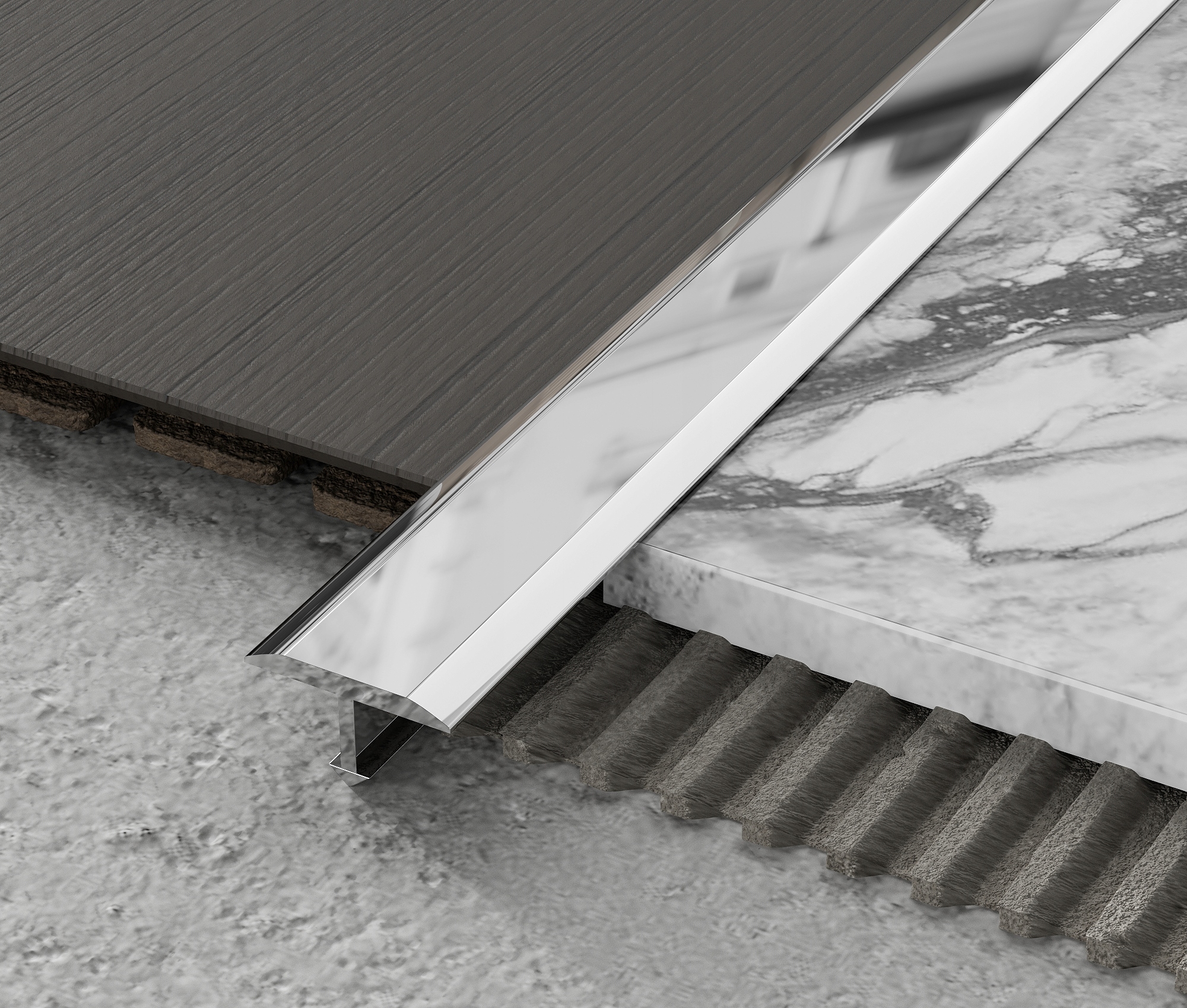 LISTWA PROGOWA MOSIĘŻNA / MOSIĄDZ CHROM 1,4cm x 90cm EAN (GTIN) 8031893259369