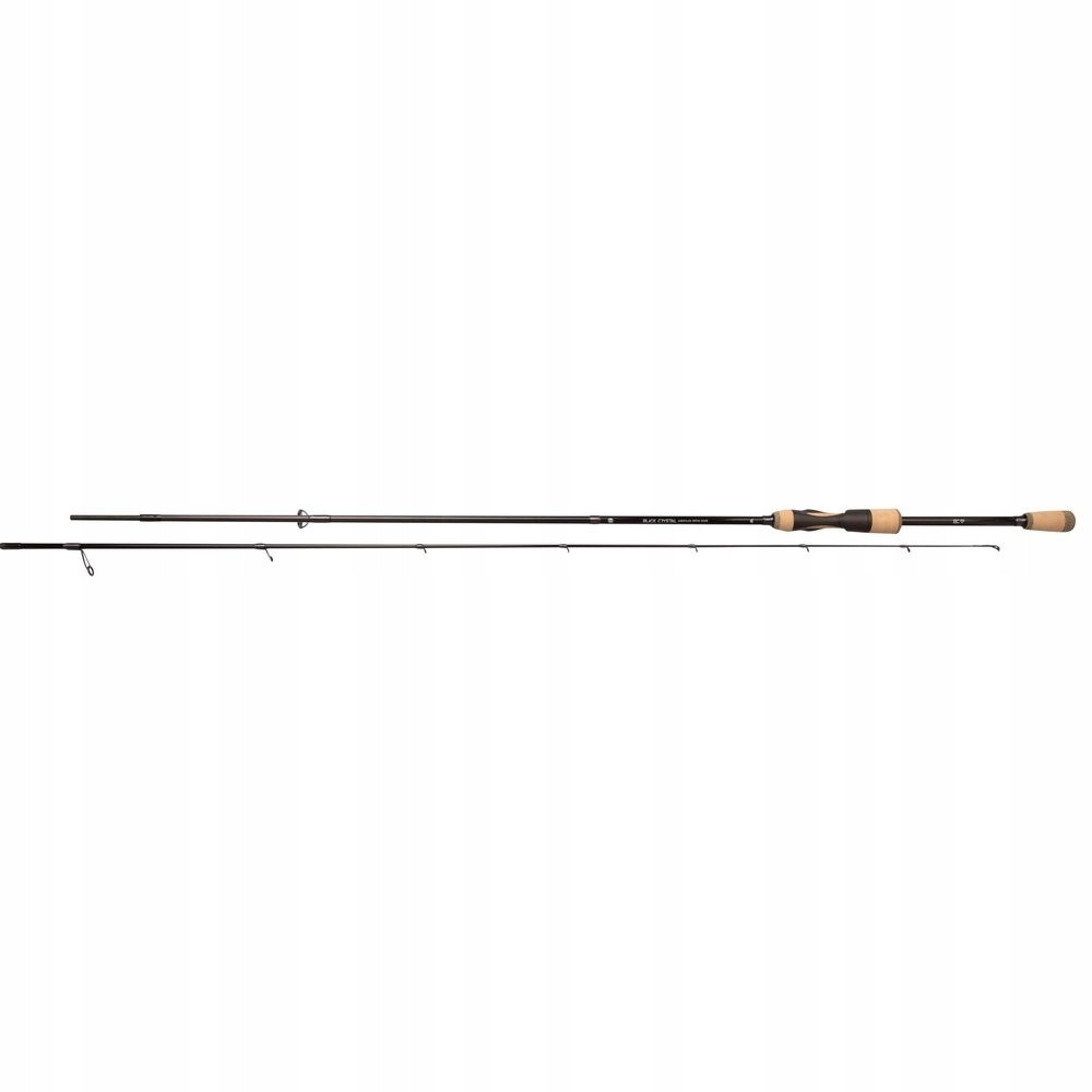 Wędka Mikado Black Crystal Medium Spin 2,23m c.w 6-26g 2 sec.