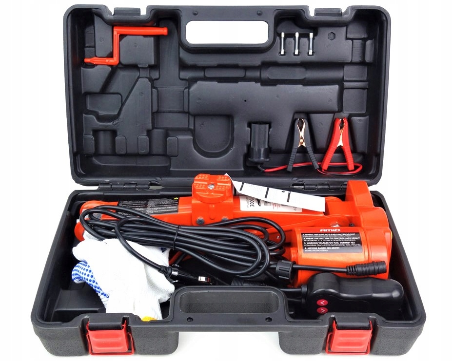 АВТОМОБИЛЬНЫЙ ЭЛЕКТРИЧЕСКИЙ ДОМКРАТ 3000KG ЧЕМОДАН