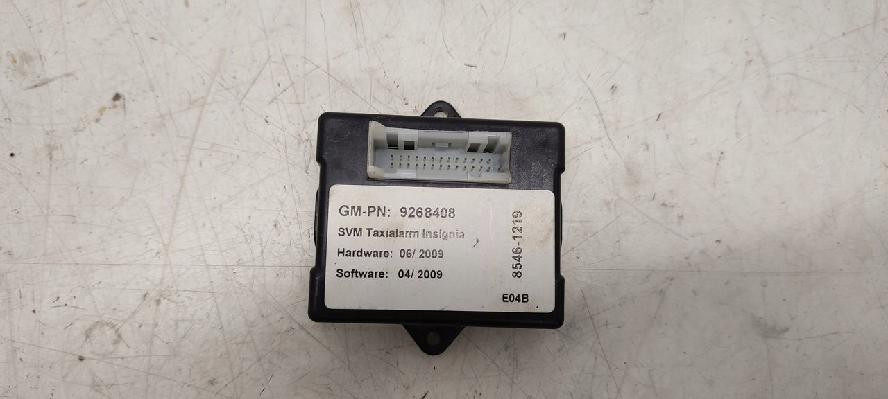 modulo alarmu Opel Zafira C 1,6 TB