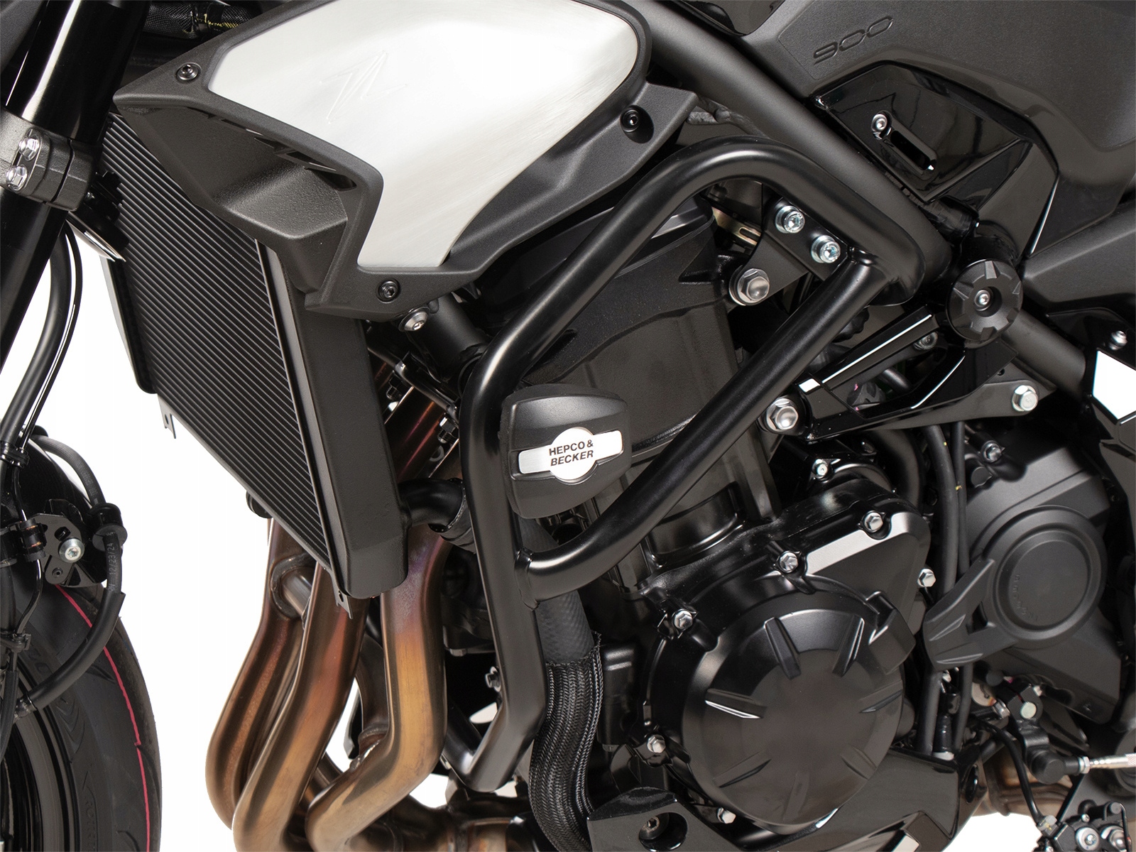 Kryt motora čierny s ochrannými krytmi pre Kawasaki Z 900 Se 25-