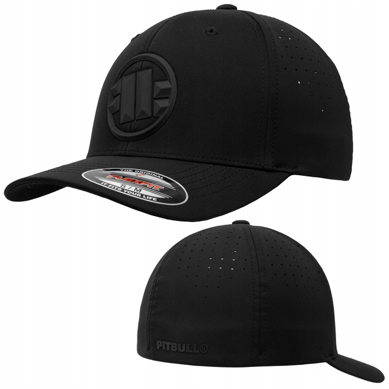 kšiltovka Pitbull Full Cap Tech 3D Logo S/m