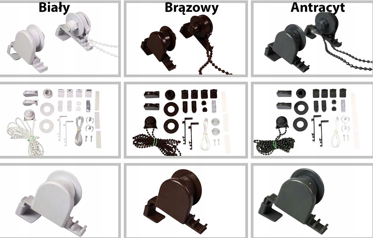 ROLETA ROLETY DZIEN NOC 35X150 NA WYMIAR BEZINWAZYJNE NAPINACZ ŻALUZJE Szerokość produktu 35 cm