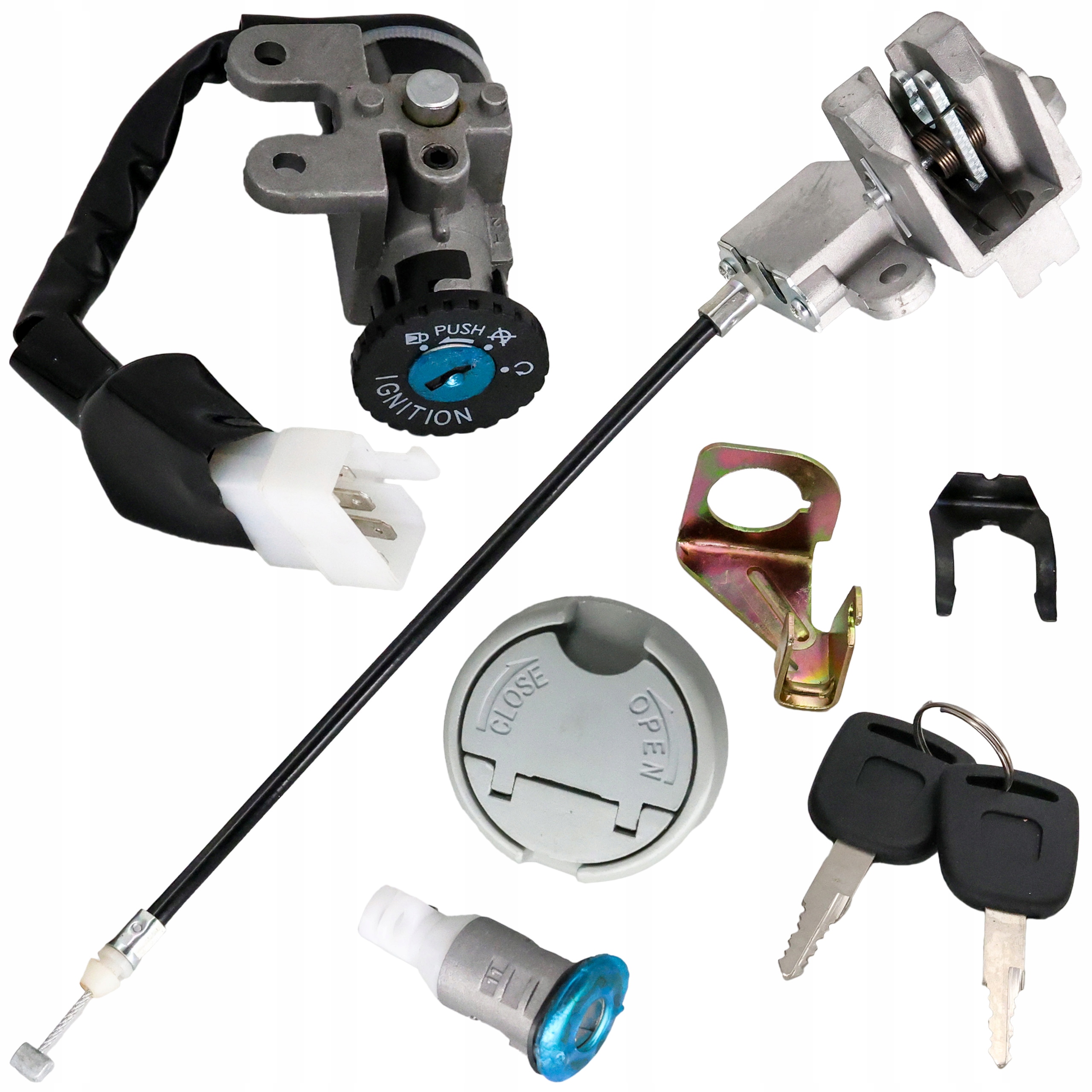 Stacyjka Skuter 4T GY6 Zamki Zipp Vapor Wilga Zumico Quick Romet 727 Quest