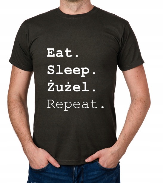 

koszulka Eat Sleep Żużel Repeat prezent
