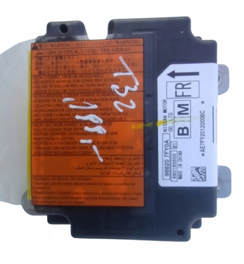 Moduł sensor Airbag Nissan X-Trail T32 98820-7FY0A