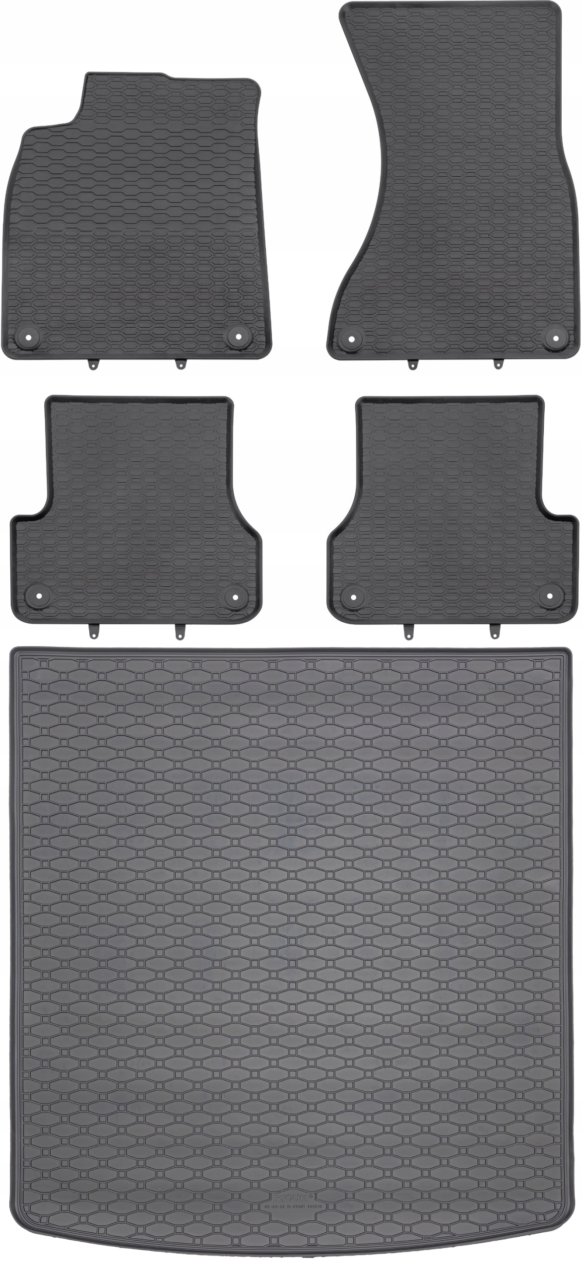 Audi A6 C7 Sedan 2011-2018 Koberce rohožka do auta