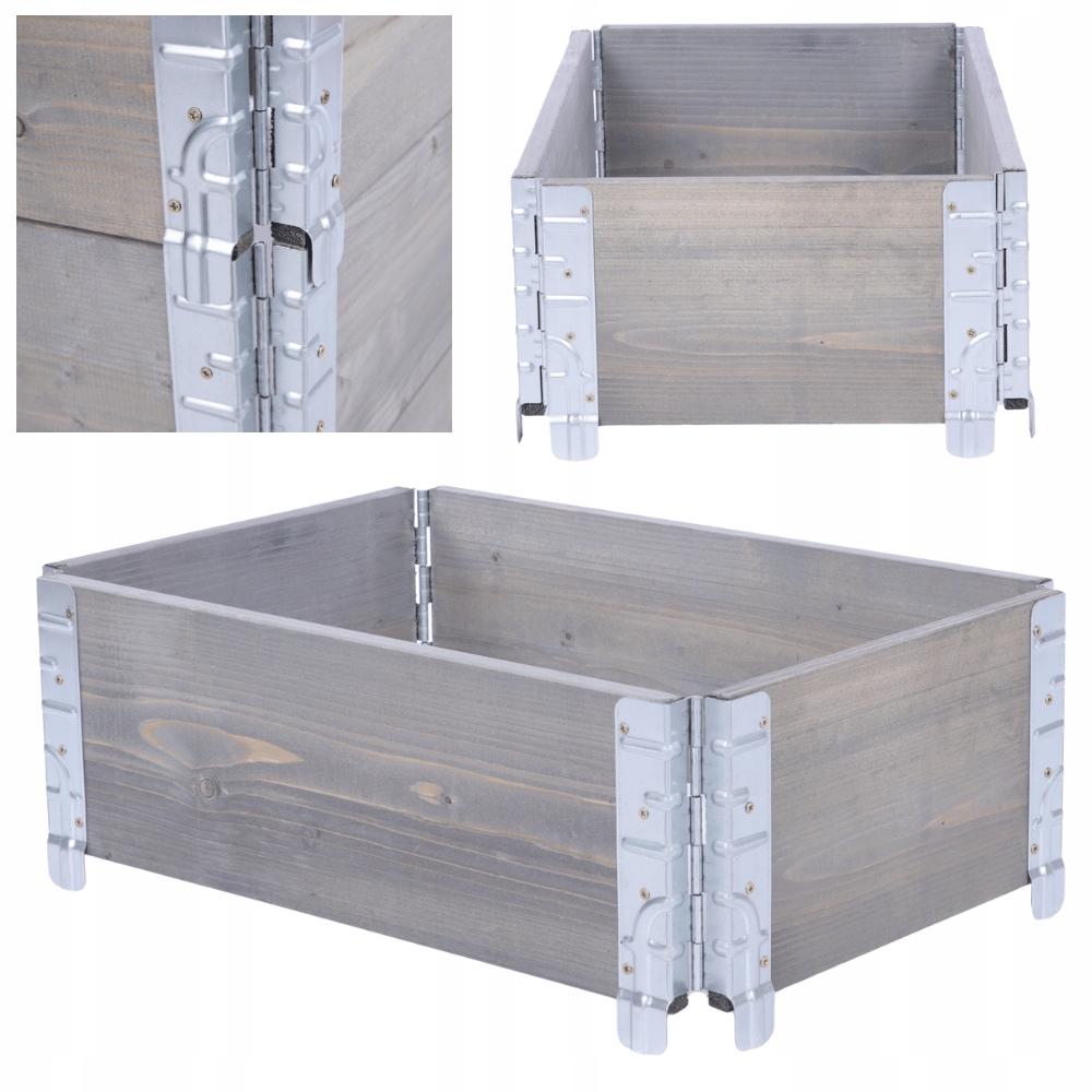 Paletový nástavek 60x40 stohování paletový nástavek záhon herbář