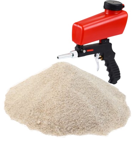 Piasek, ścierniwo, 0,4 - 0,8 mm, 25 kg, S-BUD Sand